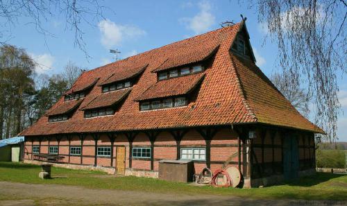 Die Zehntscheue steht heute in Amedorf bei Neustadt am Rübenberge