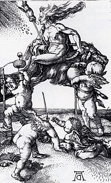 "Die Hexe" von Albrecht Dürer