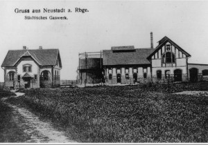 Eines der ersten Gaswerke in Niedersachsen stand in Neustadt am Ruebenberge